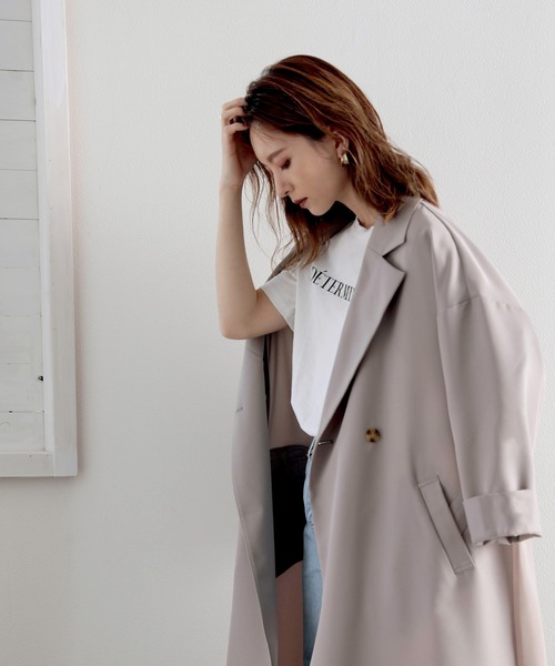 「classicalelf」 コート MEDIUM モカ レディース_画像5