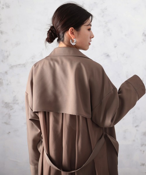 「classicalelf」 コート MEDIUM モカ レディース_画像6