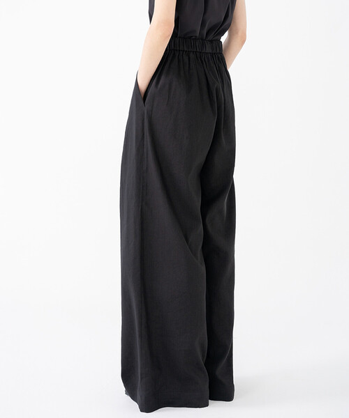 Bshop パンツ eunoia | 2タック ワイドパンツ WOMEN レディース