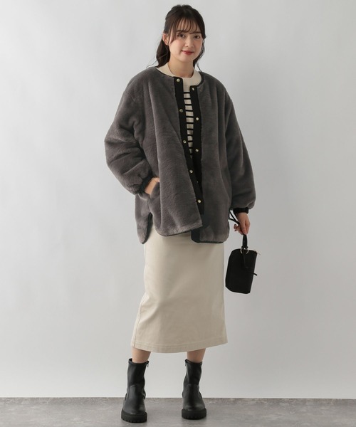 「GLOBAL WORK Smile Seed Store」 ジャケット MEDIUM ブラック レディース_画像2