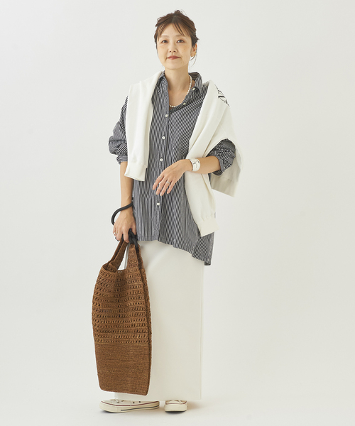 「Plage」 長袖シャツ FREE ブラック系その他 レディース plage 「Plage」 長袖シャツ FREE ブラック レディース