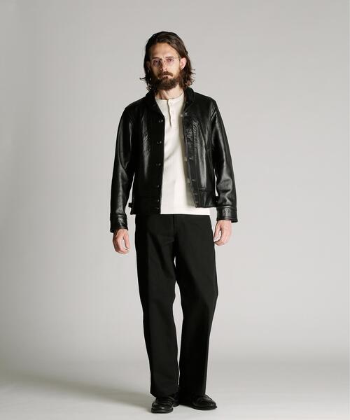 革ジャン ライダース Schott/ショット/230US COSSACK JACKET/レザー コサックジャケット メンズ レディースの画像