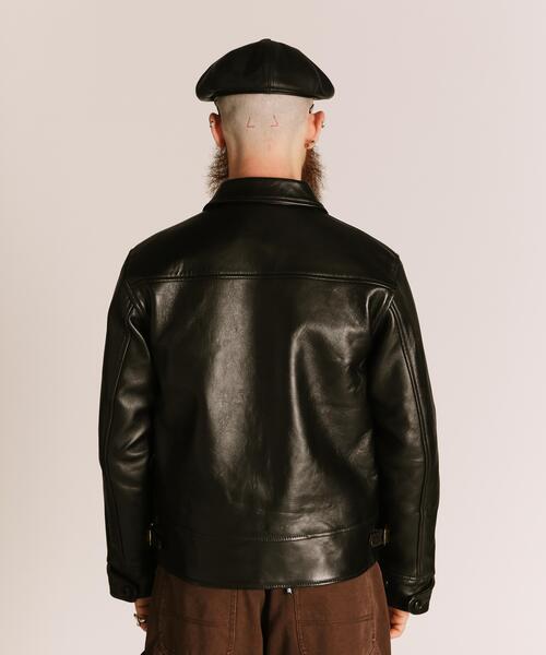 革ジャン ライダース Schott/ショット/230US COSSACK JACKET/レザー コサックジャケット メンズ レディースの画像