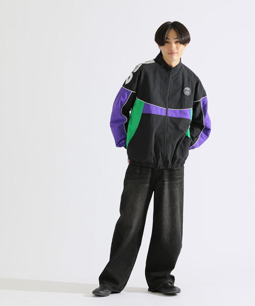 【最終セール】Paris Saint-Germain ナイロンジャケット EVA コート ジャケット 「EVA*PSG」 JP PIPING TOP メンズ