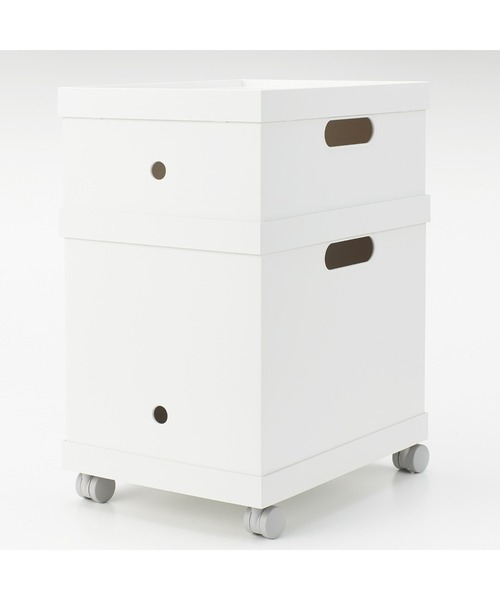 無印良品（MUJI） 収納 再生ポリプロピレン入りファイルボックス