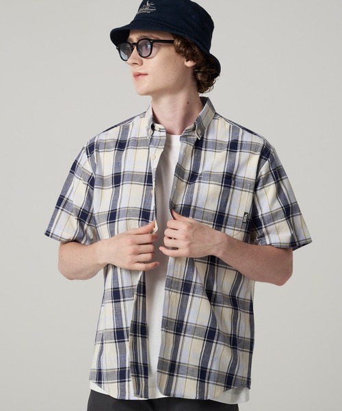 Eddie Bauer（エディーバウアー） シャツ コットンリネン 半袖