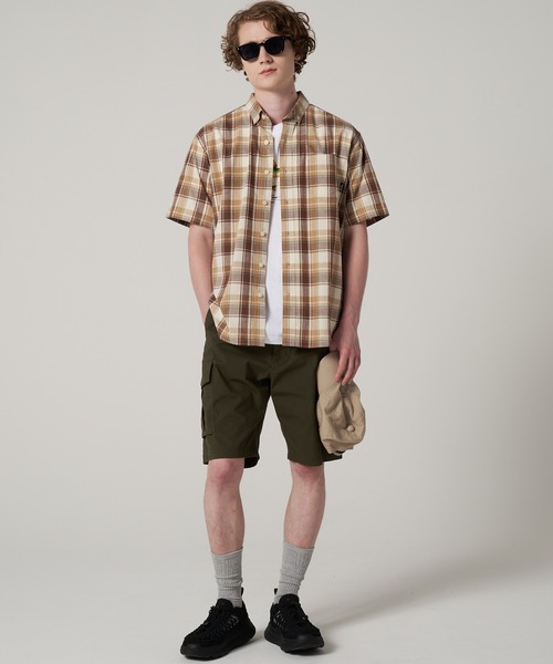Eddie Bauer（エディーバウアー） シャツ コットンリネン 半袖