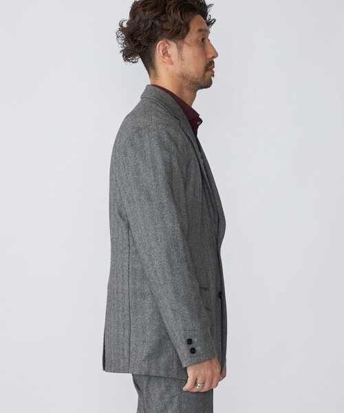 SHIPS（シップス） テーラードジャケット MEDIUM ネイビー メンズ