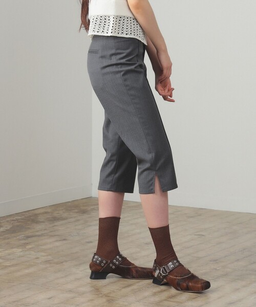 Ray BEAMS（レイ ビームス） パンツ ストレッチ カプリ パンツ