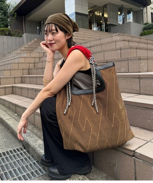 トートバッグ 「A4サイズ対応」MTAミックストートバッグ レディース | ear PAPILLONNER | 11