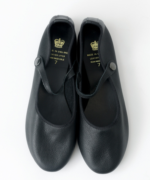 クラウン バレエシューズ パンプス 「CROWN / クラウン」STRAP COURT