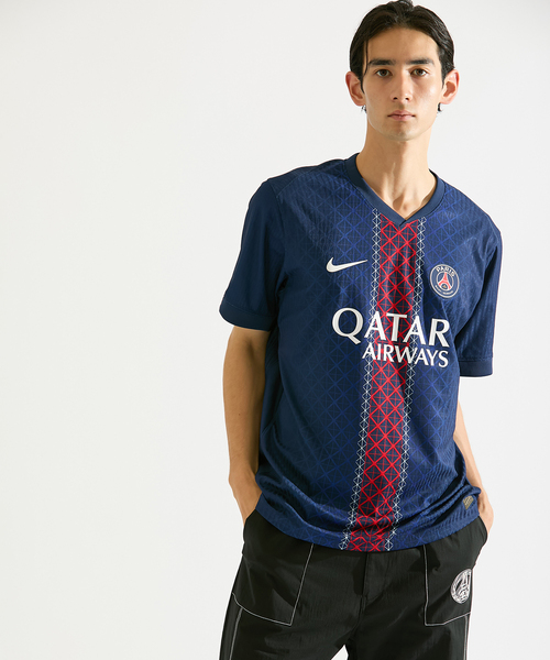 ナイキ PSG DF STAD S/S JSY HMTシャツ ネイビー NIKE / ナイキ】DF PSG STAD JSY S/S トップ HOME（Tシャツ