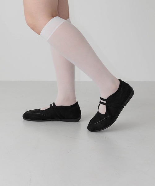 EVOL（イーボル） パンプス 「ふかふか・軽量」ダブルベルトラウンド