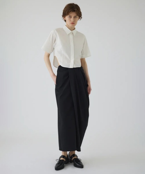 RIM.ARK スカート 「RIM.ARK/リムアーク」Cut drape SK/カットドレープ