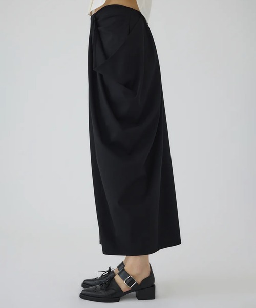 RIM.ARK スカート 「RIM.ARK/リムアーク」Cut drape SK/カットドレープ