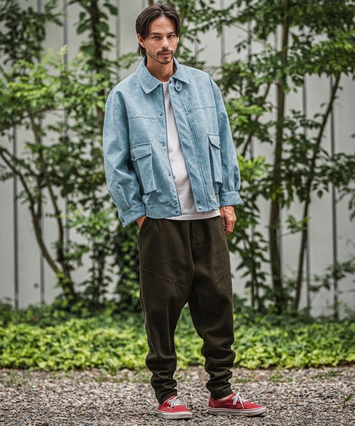 CAMBIO（カンビオ） パンツ mp13939-バックリブダックサルエル