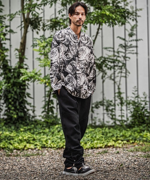 CAMBIO パンツ mp13939-バックリブダックサルエルテーパード