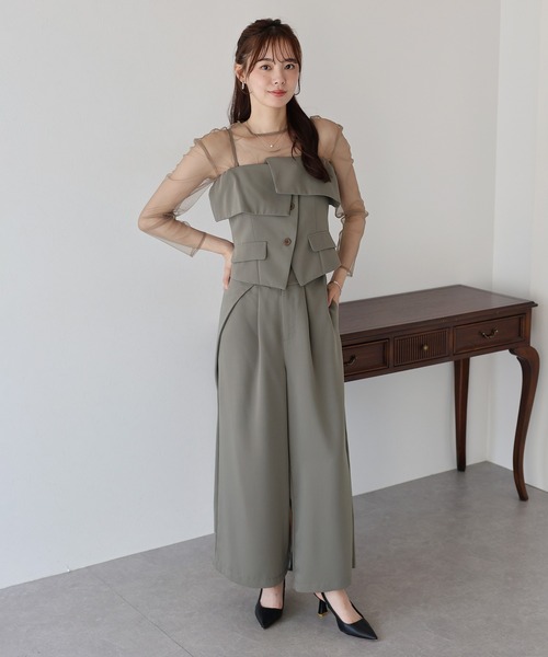 BLUEEAST（ブルーイースト） パンツドレス マルチウェイセットアップ