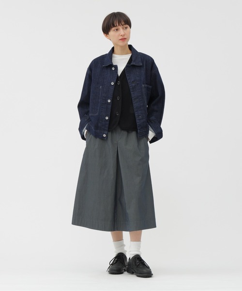 【23SS】MHL.カーディガン MHL. カーディガン COATED COTTON レディース : ZOZOTOWN Yahoo