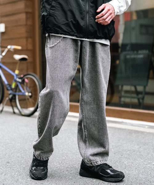 「Rocky Monroe」 デニムパンツ M ダークブラック メンズ