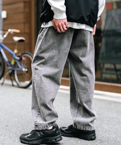 「Rocky Monroe」 デニムパンツ M ダークブラック メンズ