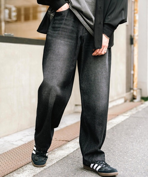 「Rocky Monroe」 デニムパンツ M ダークブラック メンズ