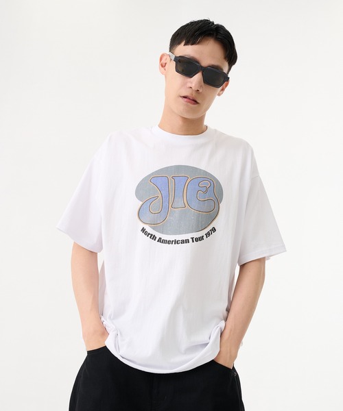 JieDa（ジエダ） tシャツ 「Jieda」別注 FADE BAND TEE メンズ 
