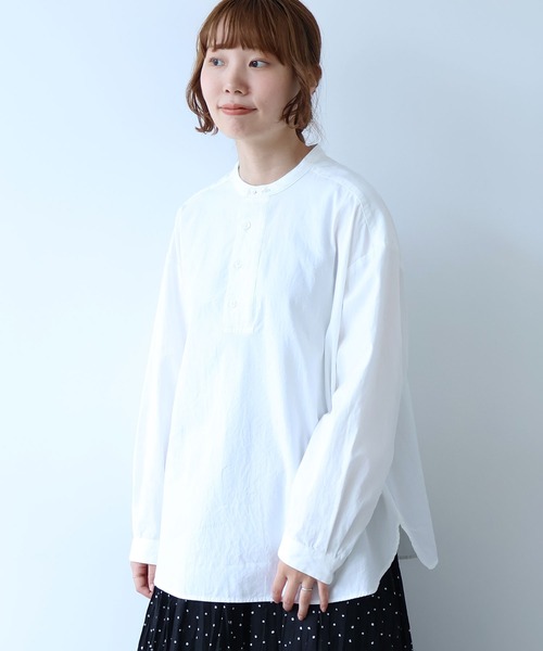 bulle de savon（ビュルデサボン） ブラウス シャツ AMASISオックス 