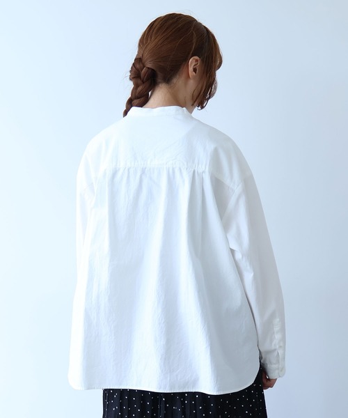 bulle de savon（ビュルデサボン） ブラウス シャツ AMASISオックス 