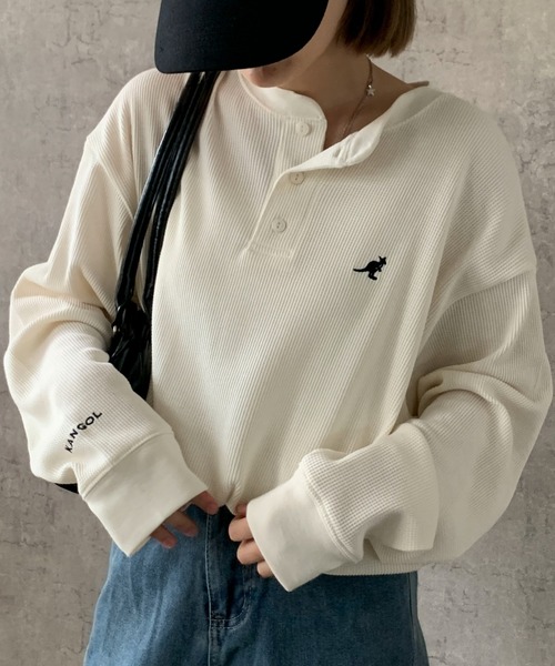 KANGOL（カンゴール） ヘンリーネック tシャツ 「25年秋冬新作