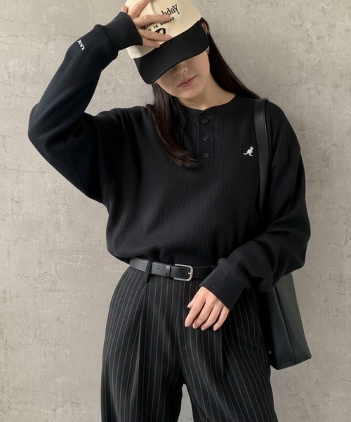 KANGOL（カンゴール） ヘンリーネック tシャツ 「25年秋冬新作