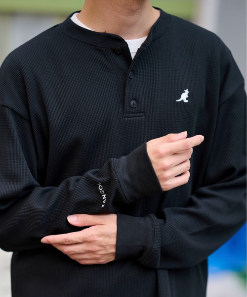 KANGOL（カンゴール） ヘンリーネック tシャツ 「25年秋冬新作