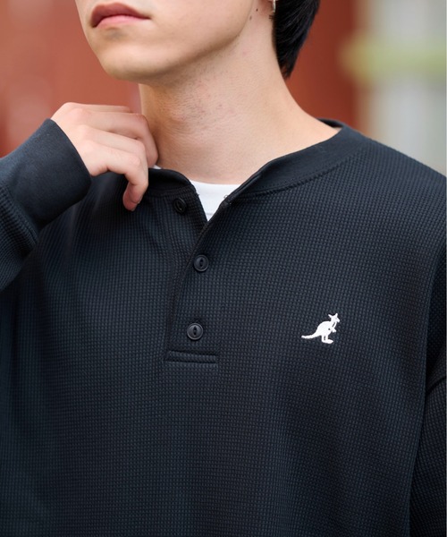 KANGOL（カンゴール） ヘンリーネック tシャツ 「25年秋冬新作