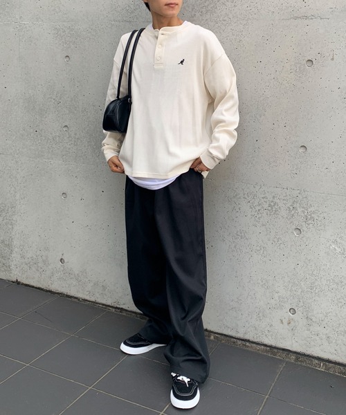 KANGOL（カンゴール） ヘンリーネック tシャツ 「25年秋冬新作
