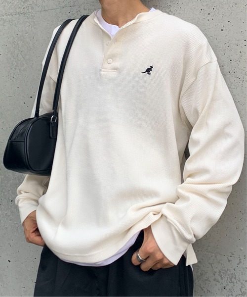 KANGOL（カンゴール） ヘンリーネック tシャツ 「25年秋冬新作