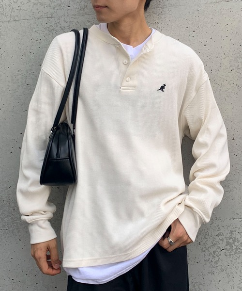 KANGOL（カンゴール） ヘンリーネック tシャツ 「25年秋冬新作