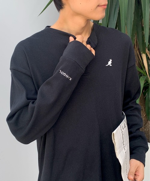 KANGOL（カンゴール） ヘンリーネック tシャツ 「25年秋冬新作