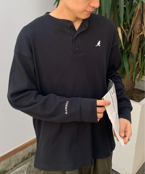 KANGOL（カンゴール） ヘンリーネック tシャツ 「25年秋冬新作