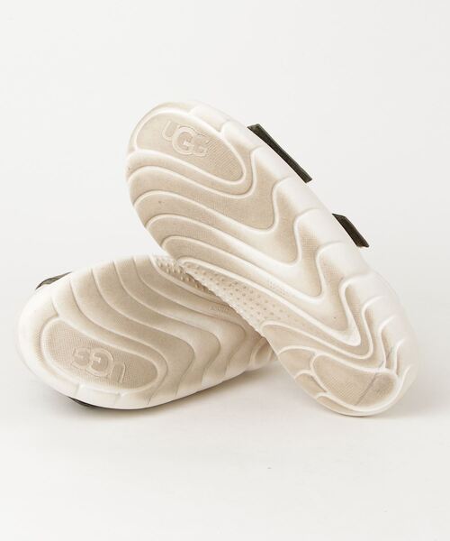 「UGG」 フラットサンダル 25cm グリーン レディース_画像3