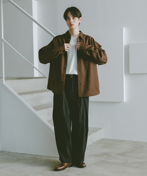 RAGEBLUE（レイジブルー） ブルゾン アウター ツイードライクビッグ