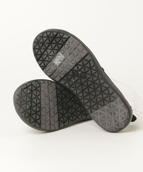 「Teva」 フラットサンダル 6 ブラック レディース_画像3
