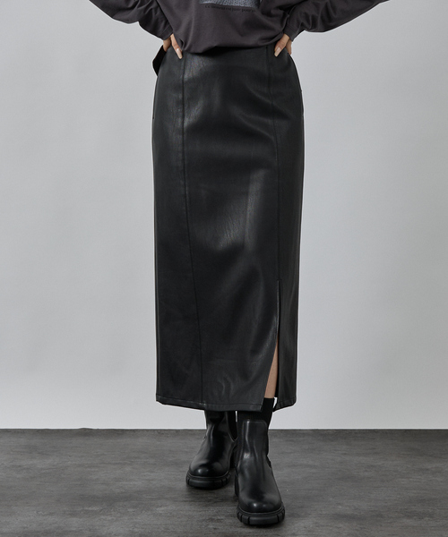 abahouse mavie（アバハウスマヴィ） スカート フェイクスウェード