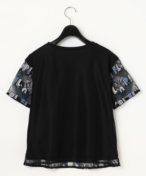 「GRACE CONTINENTAL」 半袖ブラウス 36 ブラック レディース_画像5