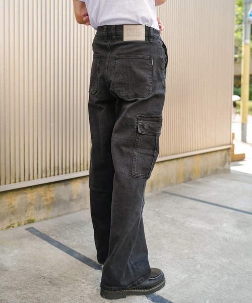 PRO CLUB（プロクラブ） カーゴパンツ ヘビーオンスデニムカーゴパンツ