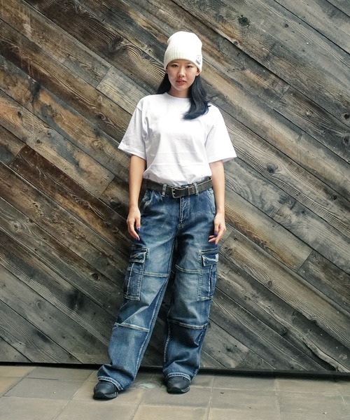 PRO CLUB（プロクラブ） ワイドパンツ カーゴパンツ ヘビーオンス