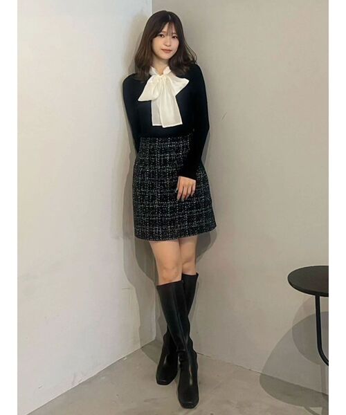 MERCURYDUO（マーキュリーデュオ） スカート オリジナルツイード台形