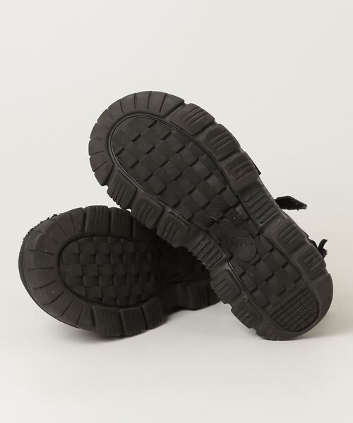 「SHAKA」 フラットサンダル 25cm ブラック レディース_画像3