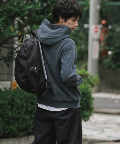 REMI RELIEF レミレリーフ ナイロンパーカー REMI RELIEF（レミ レリーフ） パーカー SP加工 裏毛 パーカー