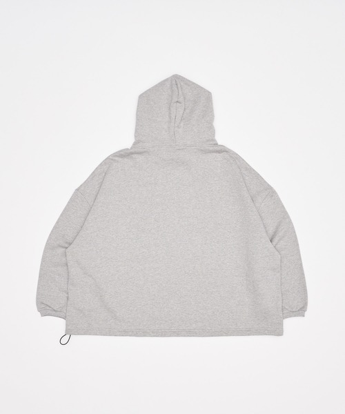 ADAMASTE プルオーバーパーカー LARGE グレー メンズ : ZOZOTOWN Yahoo