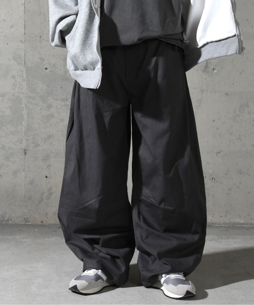 NEOS（KOKUYO） ワイドパンツ チノパン 「neos」ワイドカーブパンツ
